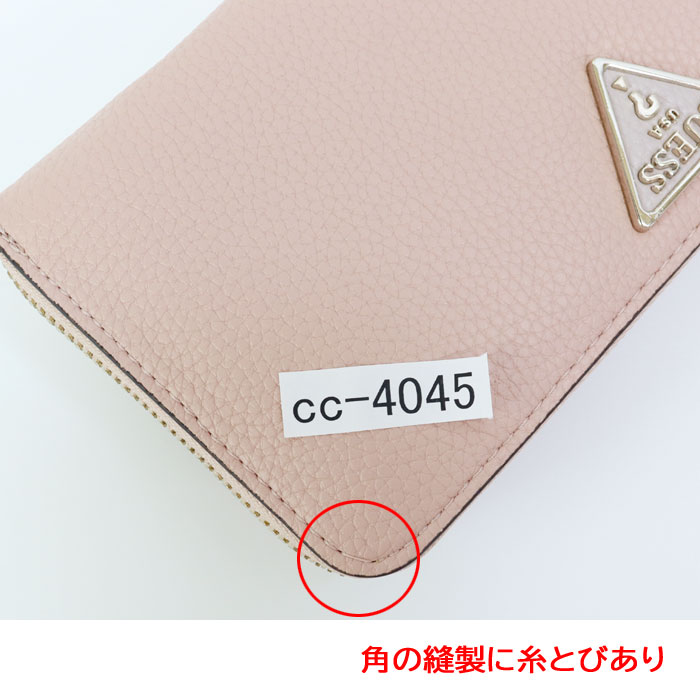 【新品未使用品】GUESS LOS ANGELES 長財布 GUESS（ゲス） 【並行輸入品】訳あり返品不可 cc-4045 財布 VG774246