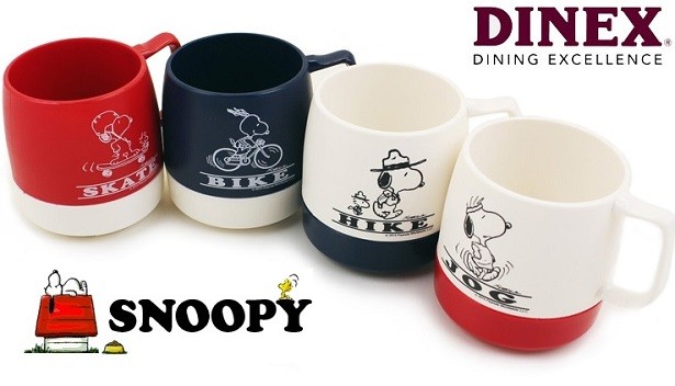 スヌーピー マグカップ あすつく DINEX ダイネックス PEANUTS