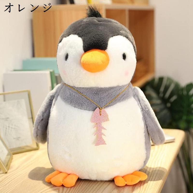 ぬいぐるみ ペンギン 大きい リアル かわいい 生々しい 特大 柔らかい ふわふわ 可愛い 置物 大きい 洗える もちもち 動物 リラックス クッ｜store-kaeru｜02