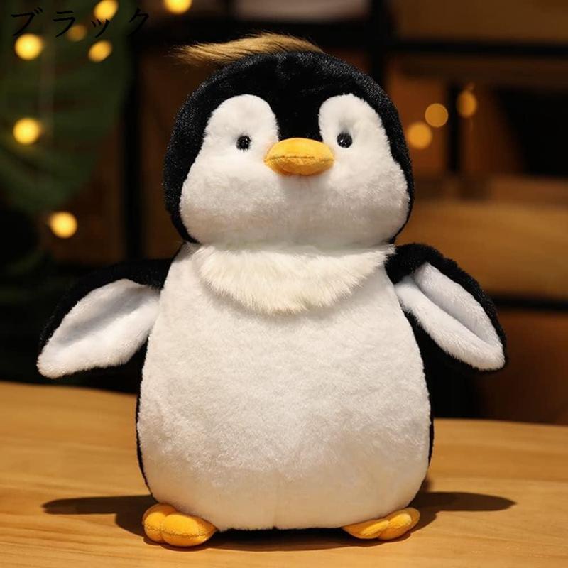 ぬいぐるみ ペンギン 本物そっくり 人形 可愛い 小さい 生々しい もちもち ふわふわ 癒し系 ぬいぐるみ 抱き枕 ソフトトイ キャラクター お｜store-kaeru｜02