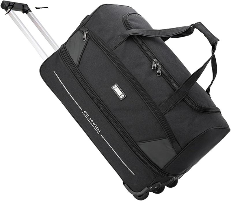 トラベルバッグ ソフトケース スーツケース オックスフォード 折り畳み ソフトキャリーバッグ 容量拡張機能 大容量 軽量 キャスター付｜store-kaeru｜02