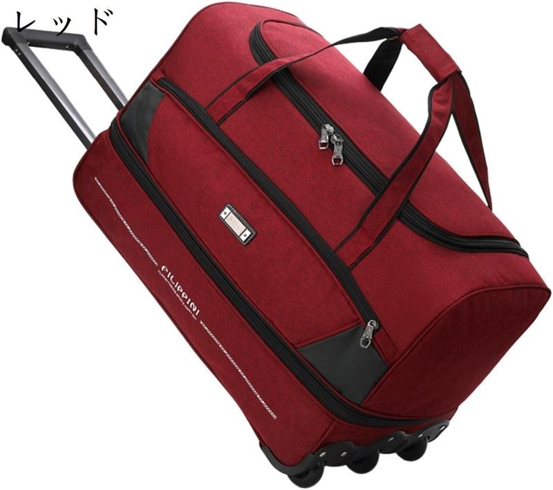トラベルバッグ ソフトケース スーツケース オックスフォード 折り畳み ソフトキャリーバッグ 容量拡張機能 大容量 軽量 キャスター付｜store-kaeru｜06