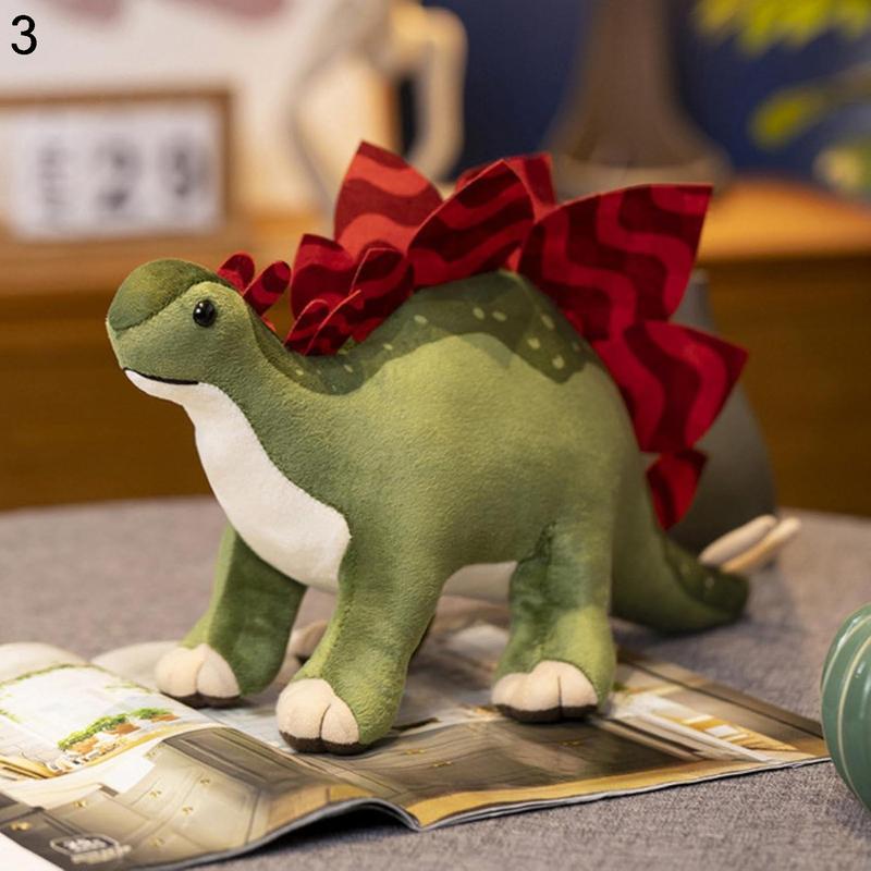 漫画複数の恐竜ぬいぐるみクリエイティブ男の子のおもちゃトリケラトプス ヴェロキラプトル ティラノサウルスぬいぐるみ人形誕生日ギフト-7｜store-kaeru｜04