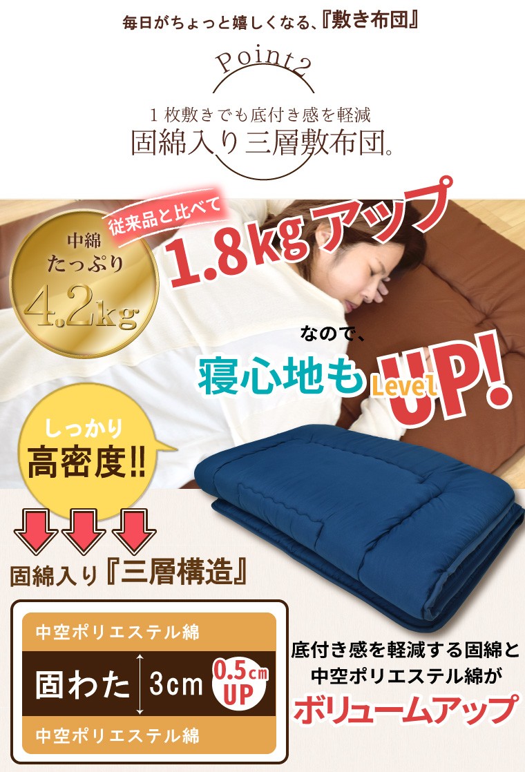 敷布団シングル