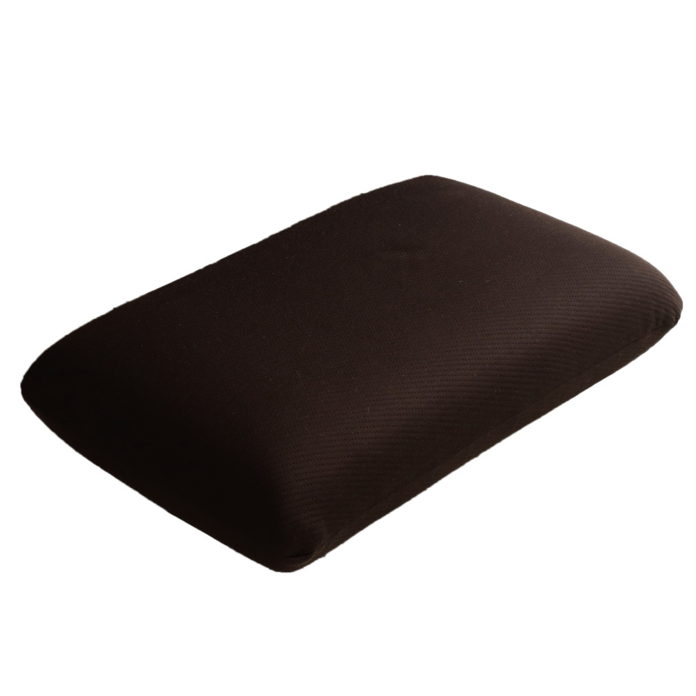 枕 寝具 低反発 約43×63cm ブラウン ベージュ モールドウレタン 安眠 