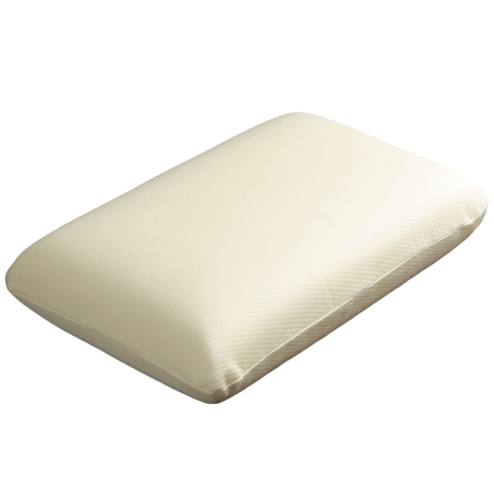 枕 寝具 低反発 約43×63cm ブラウン ベージュ モールドウレタン 安眠 