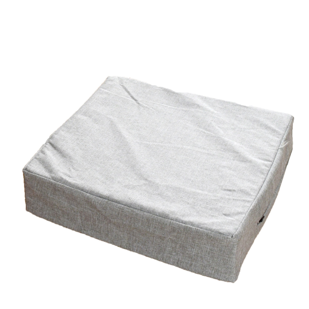 クッション 高反発ウレタン 座布団 約40×40×10cm 外せる洗えるカバー