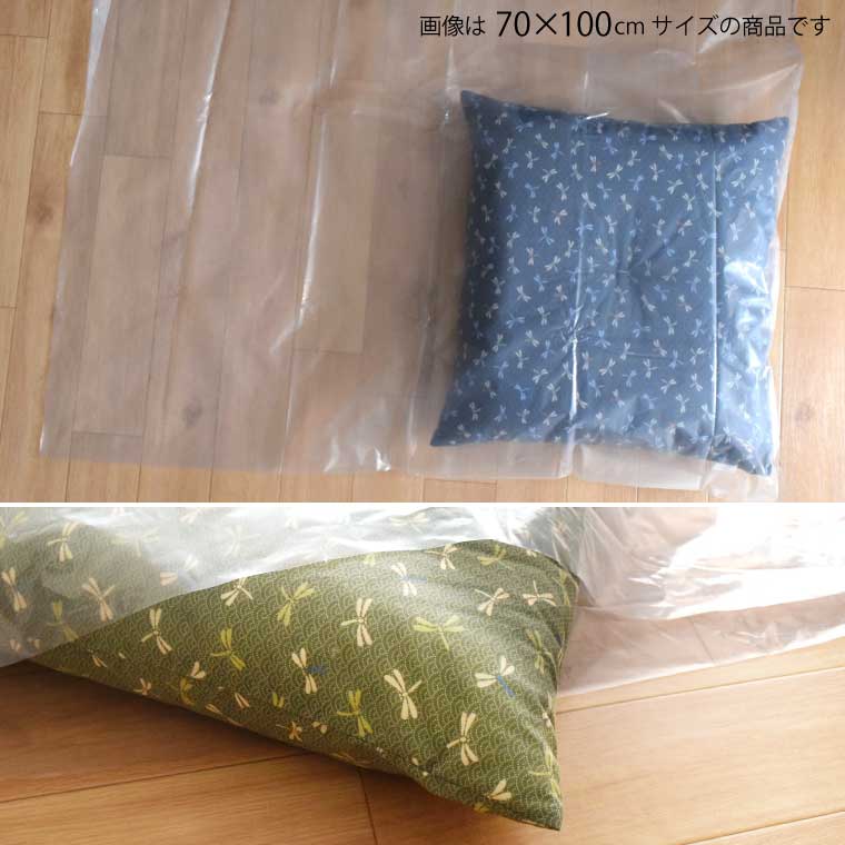 ポリ袋 厚手 透明 大 10枚 約130×140cm 0.07ｍｍ厚 梱包 収納袋 DIY 運搬 資材 保存 引っ越し ビニール袋 ゴミ袋 もみ殻袋 特大 水濡れ防止 雨 ほこり除け｜store-pocket｜02