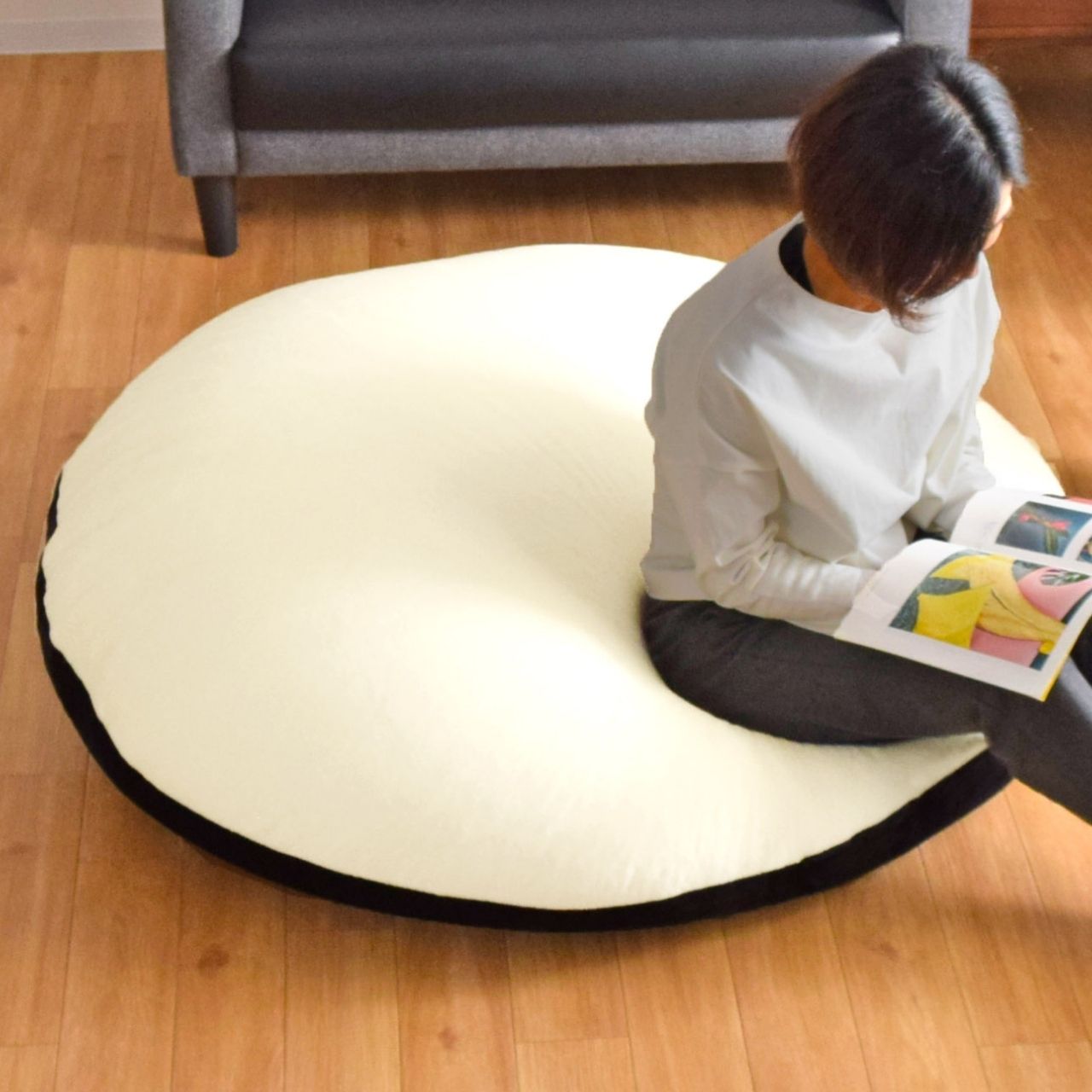 特大 ビーズクッション ビーズクッション 特大 クッション ビーズ補充可能 補充できる 大きい