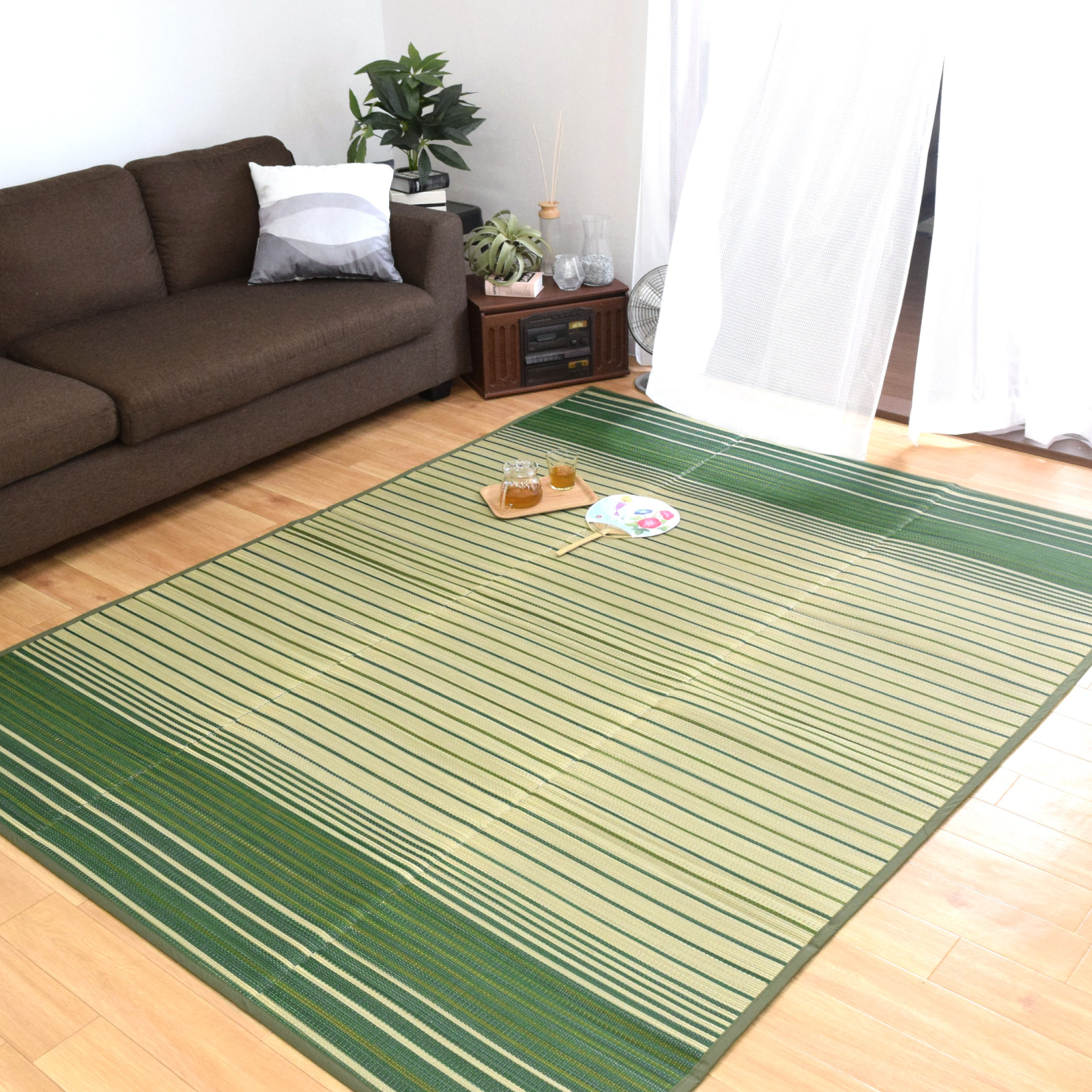 い草 ラグ 3畳 カーペット マット 夏用 約180×230cm 天然素材 ごろ寝