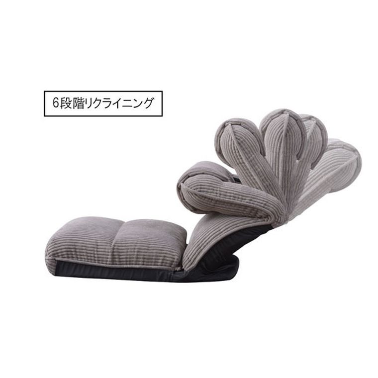座椅子 4WAYハイバックフロアチェア おしゃれ 約47×70×18×18cm 座椅子 4WAYハイバックフロアチェア おしゃれ 約47×70×18×18cm