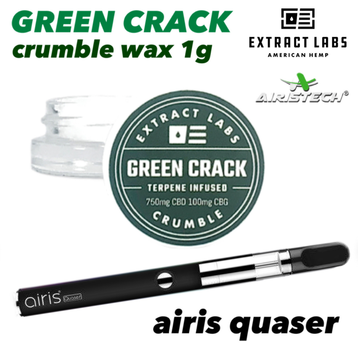 CBDワックス 選べる スターターセット American Hemp USAメイド CBD 高濃度 WAX Extract Labs 1g (  1000mg ) 9種類 airisQuaser 5色 SET すぐ使える : starterset : CBD スマイリー Yahoo!店 - 通販  - Yahoo!ショッピング