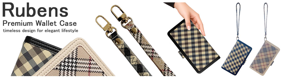 Rubens Premium Wallet Flip Case