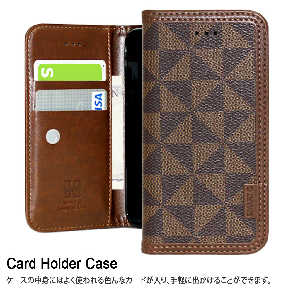 カード収納 チェック柄