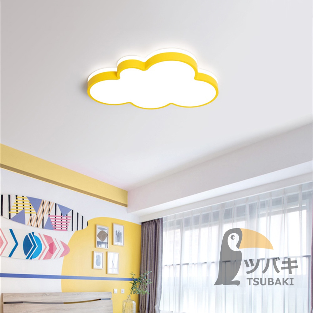 シーリングライト LED かわいい 雲のパターン 北欧 LED照明 6-12