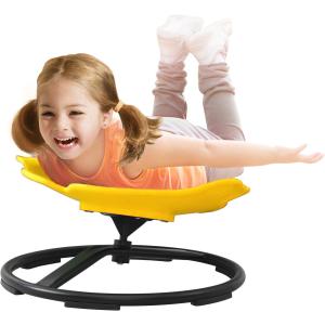 自閉症子供用回転椅子、カルーセルスピン感覚椅子、身体調整を向上させる子供用ウォブルチェア、子供用回転...