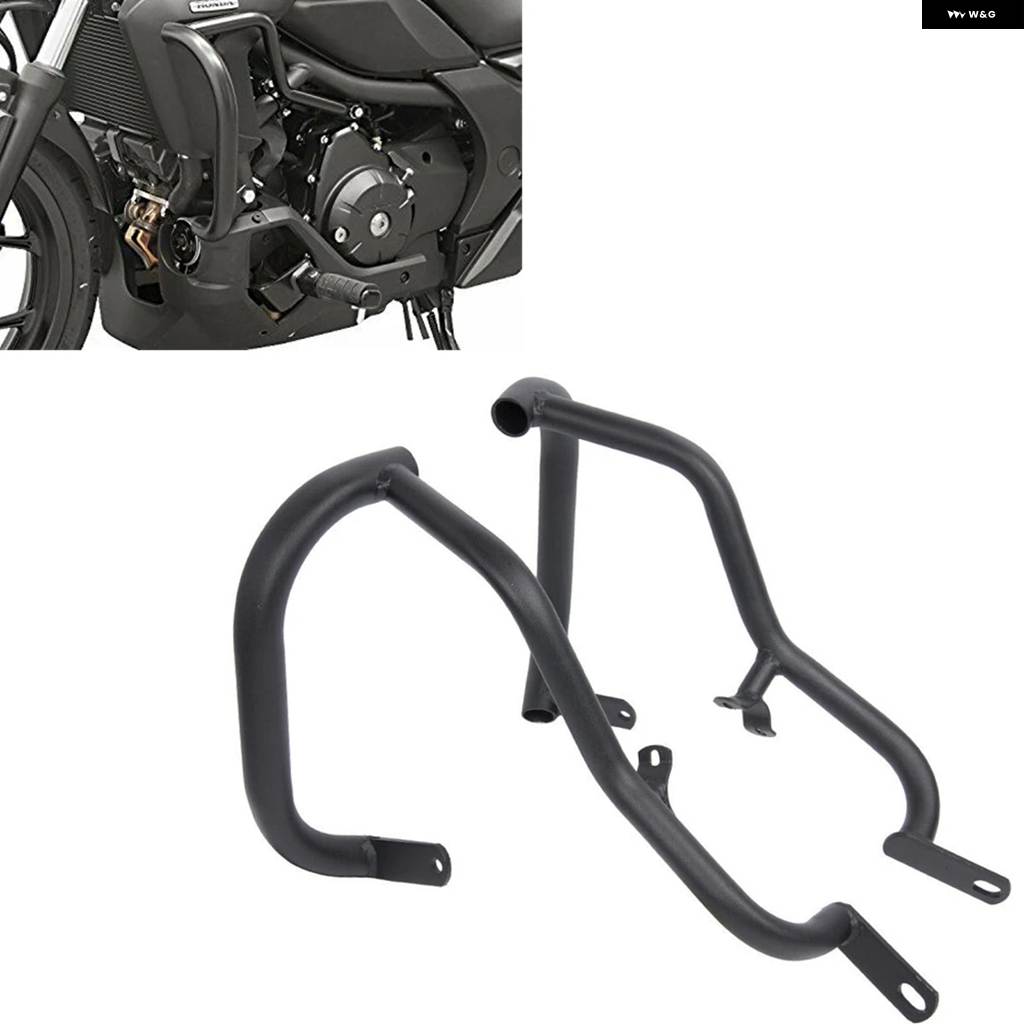 並行輸入品オートバイ エンジン ガード プロテクター クラッシュ バンパー バーブラック ブラケット ホンダ CTX700N CTX700 2014-18_1