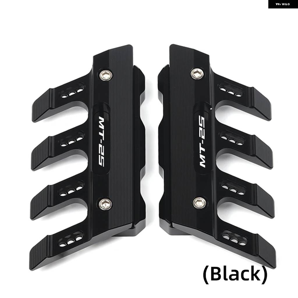 並行輸入品オートバイ フロントフェンダーサイドプロテクションガード マッドガード スライダー ヤマハ MT25 MT 25 MT-25アクセサリーの画像