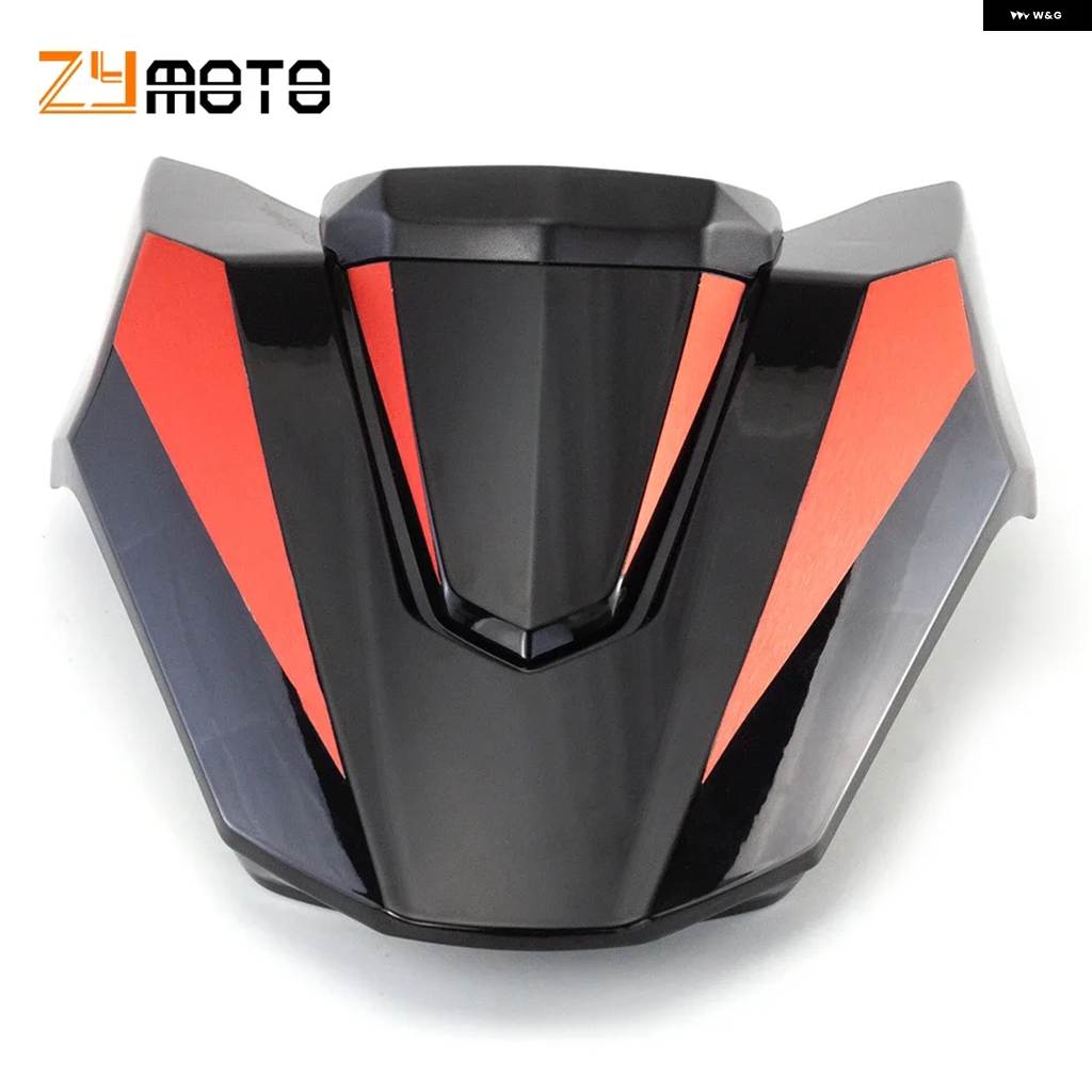 並行輸入品リア フェアリング シートカウル ホンダ CBR650R CB650R CB CBR650 CB650 2019 2020 バイク パッセンジャーカバー ブラック レッドの画像