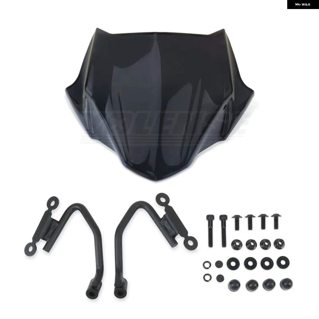 並行輸入品バイク フロントガラス 風防 フェアリング 風防デフレクター CB400F CB500F CB 400F 500F 2016-2023の画像