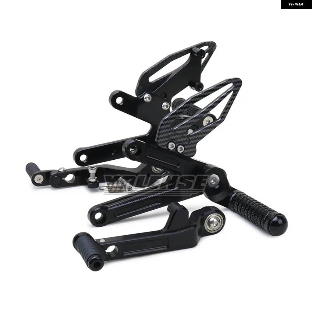並行輸入品オートバイ 調整可能 リア フットレスト リアセット リア フットペグ フットレスト SRK800 SRK600RS SRK 600RS 800_3