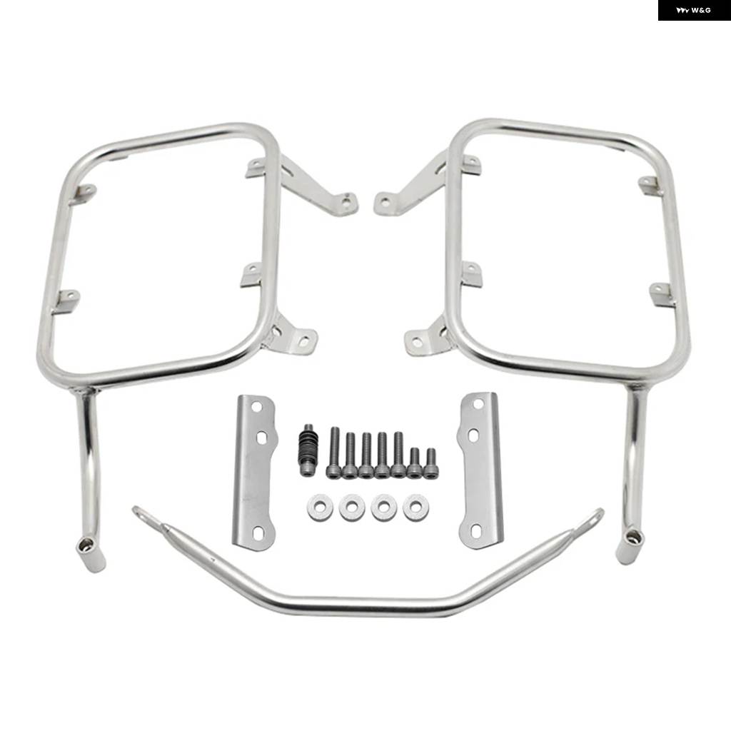 並行輸入品ホンダ XL750 XL 750 TRANSALP 750 2023 2024 オートバイ ステンレス サイド サドルバッグ ブラケット パニエパニエラック_1