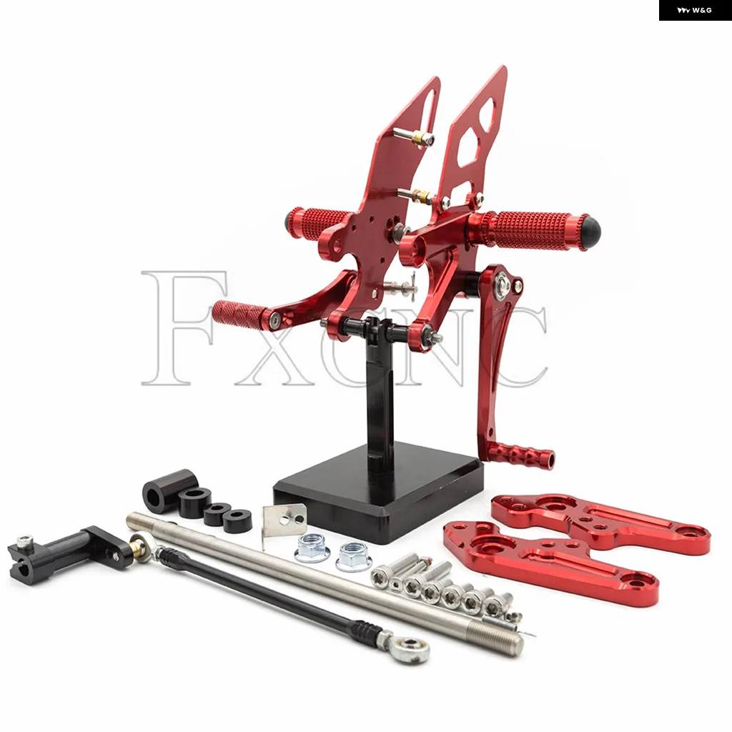 並行輸入品ホンダ モンキー バイク Z125 Z 125 2018 - 23 CNC アルミ リアセット フットレスト リアセット フットペグ ペダルの画像
