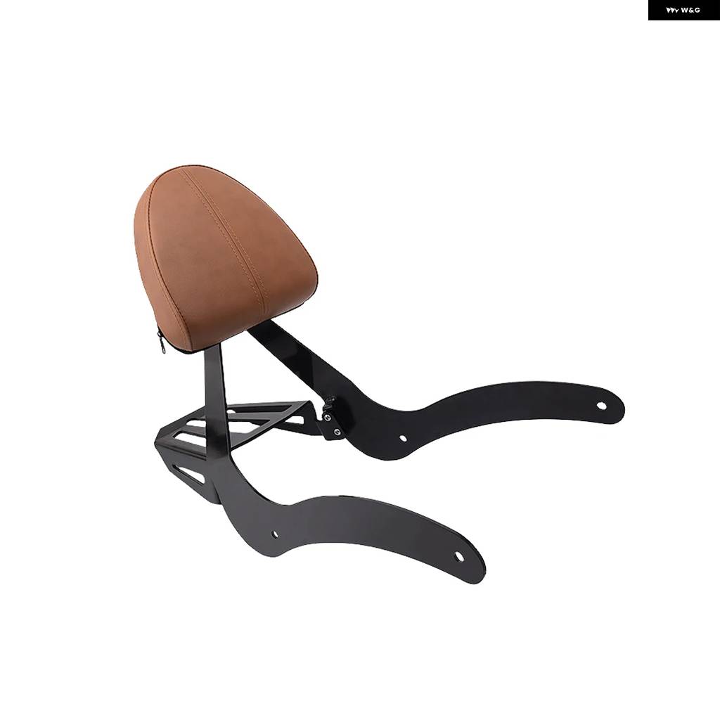 並行輸入品INDIAN SCOUT 2015-2024 SCOUT SIXTY 2016-2024 バイク パッセンジャー シーシーバー バックレスト パッド リアバックレストラゲッジラックの画像