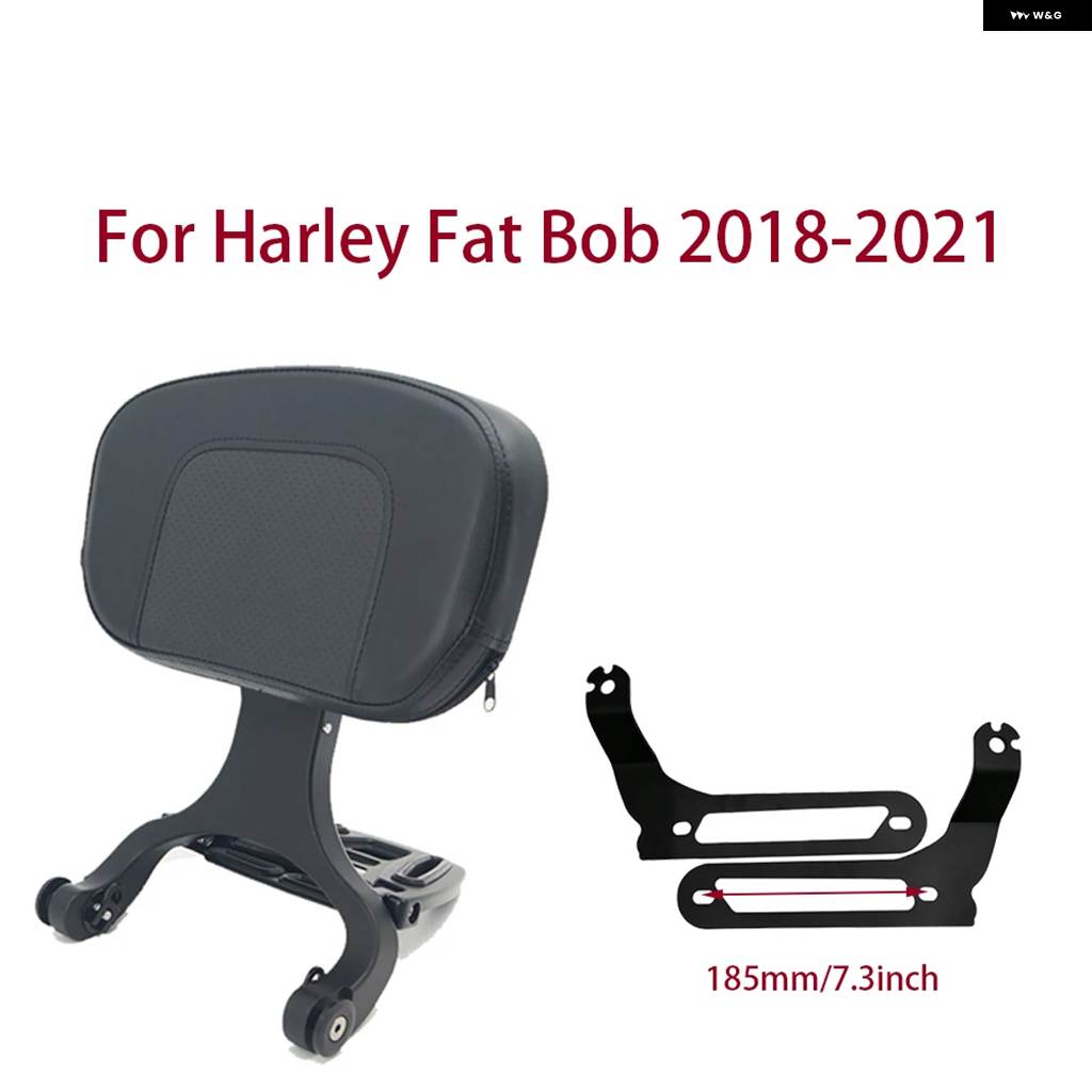 並行輸入品オートバイ ドライバーパッセンジャーバックレスト ハーレー ソフテイル ファットボブ FXFBS FXFB 2018-2021の画像