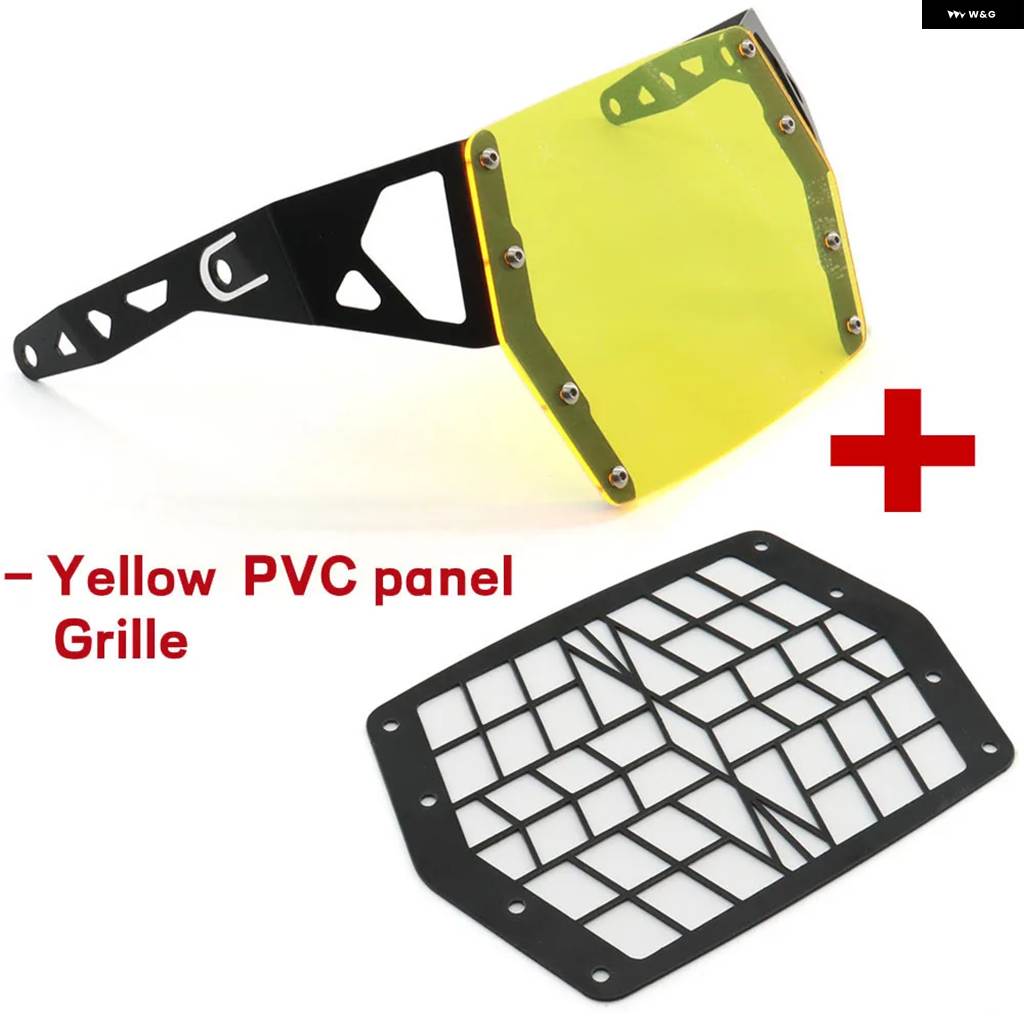 並行輸入品1050XT DL1050A VSTROM1050 DL 1050 2019 - 21 バイク ヘッドライト ガード PVC パネル ヘッドランプ ブラケット_3