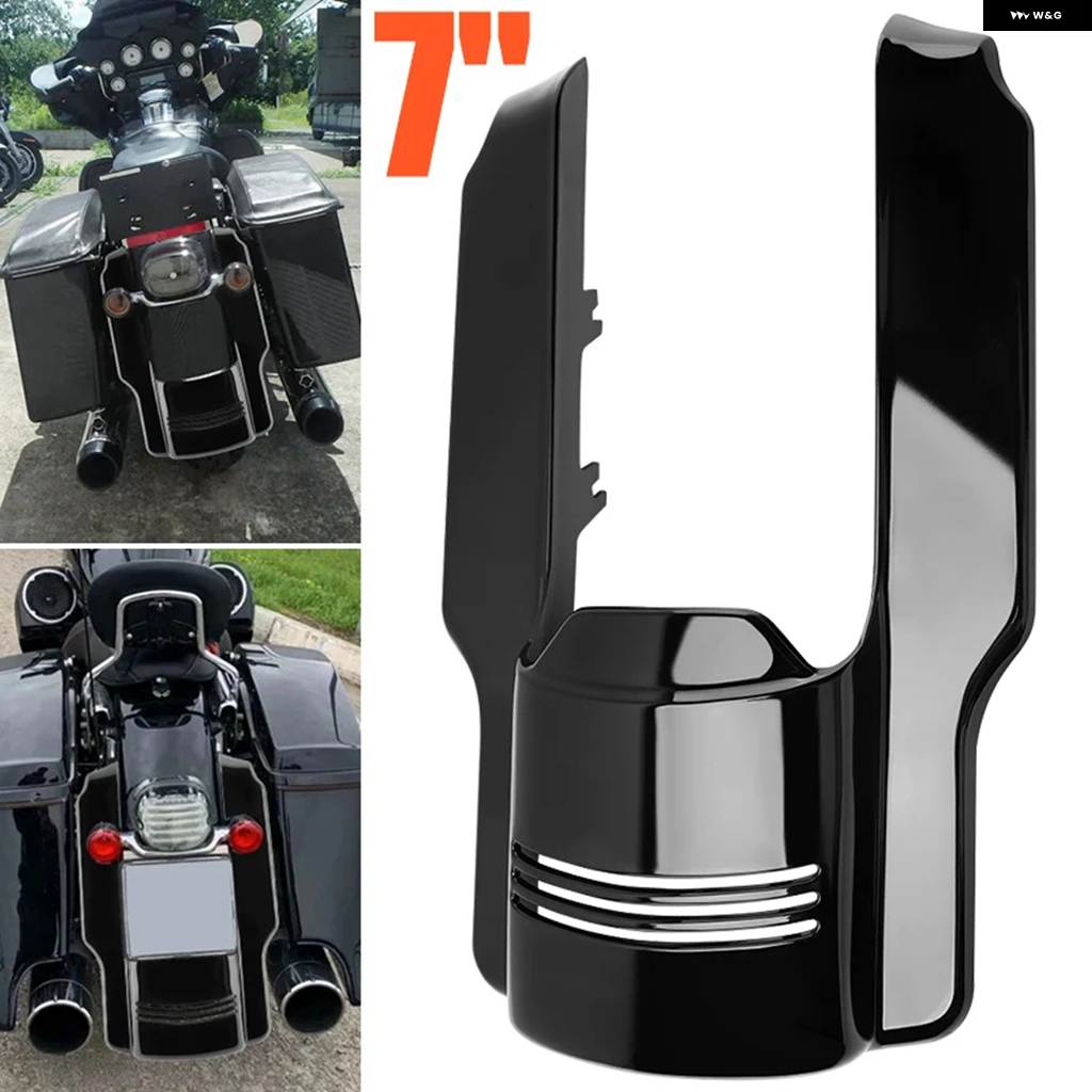 並行輸入品7インチ オートバイ リアエクステンションフェンダー