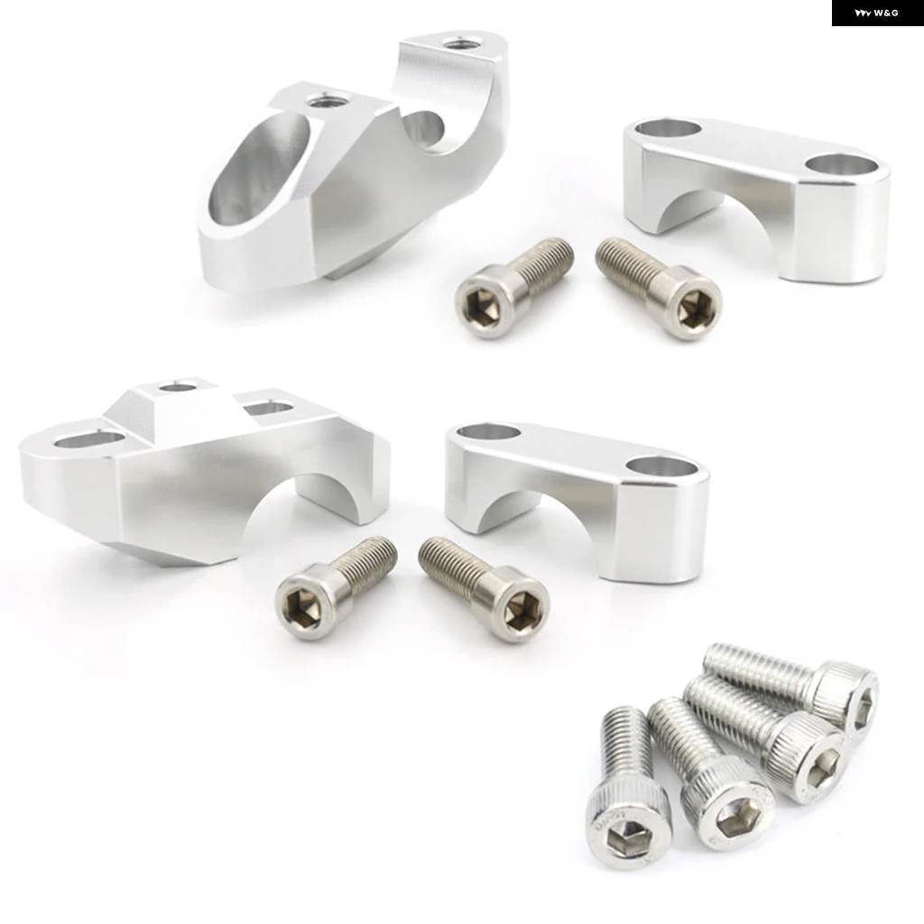 並行輸入品スズキ GSX-S1000 GX GSX-8S RMZ450 RMZ250 800 SE/1050 XT/1000 28MM 1-1/8インチ ハンドルバー ライザー ファットバーライザーバックアップ_1