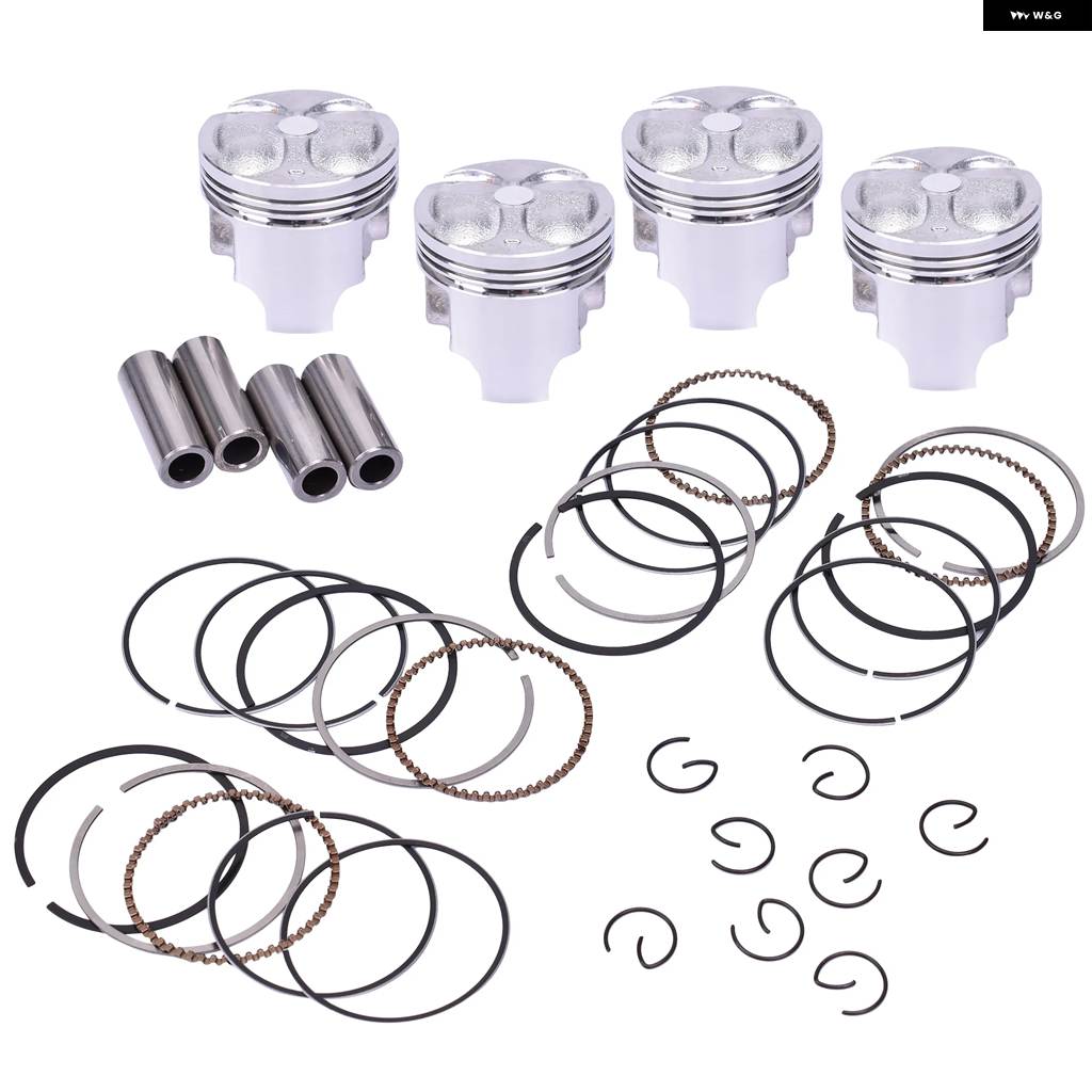 並行輸入品4セット STD ボア 49MM バイク ピストンリングセット スズキ GSF250 バンディット 90-95 GSX250F アクロス GSX250S カタナ GSX-R250