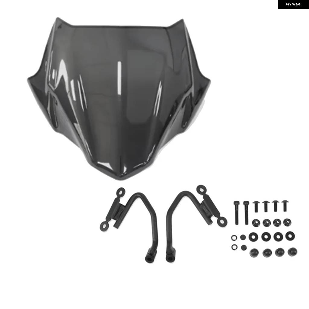 並行輸入品ウインドスクリーン スポイラー ホンダ CB400F CB500F 2016-2023 オートバイ フロントウインドシールド デフレクター バイス_1