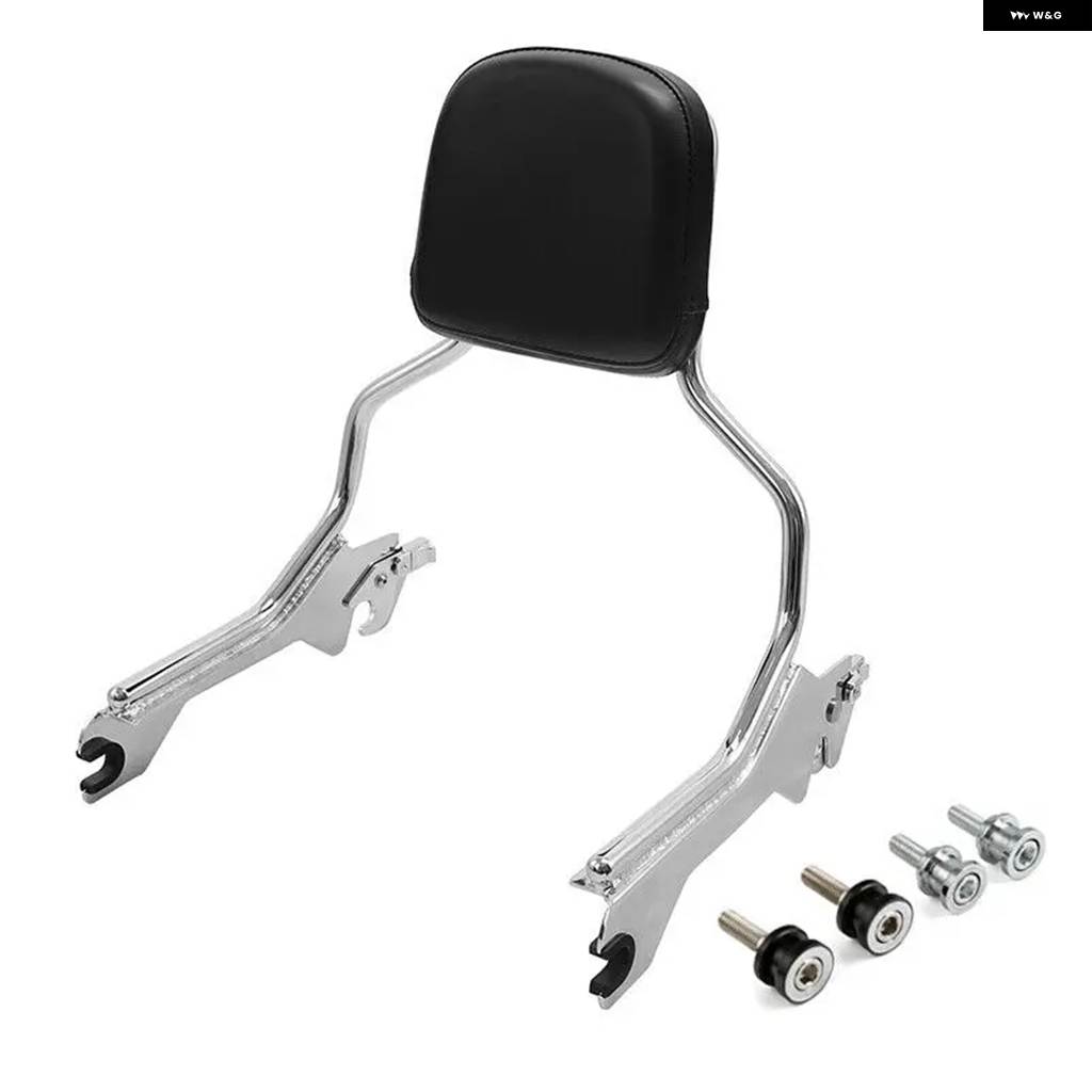 並行輸入品 バイク シーシーバー バックレスト ハーレー ファットボーイ FLFB FLFBS ブレイクアウト FXBR 114_4