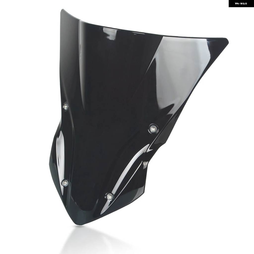並行輸入品カワサキ Z900 2017-2019年モデル用 バイク アクセサリー スポーツ フロントガラス スポーツ フロントガラス ブラケット 付き風防の画像