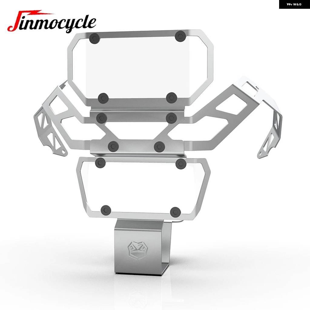 並行輸入品CFMOTO 450 MT 2024- 450MT バイク アクセサリー ヘッドライト グリル ガードカバー プロテクション ライト プロテクター カバー セット