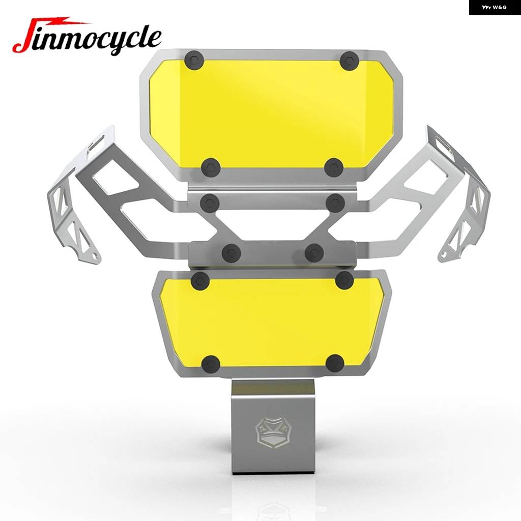 並行輸入品CFMOTO 450 MT 2024- 450MT バイク アクセサリー ヘッドライト グリル ガードカバー プロテクション ライト プロテクター カバー セット