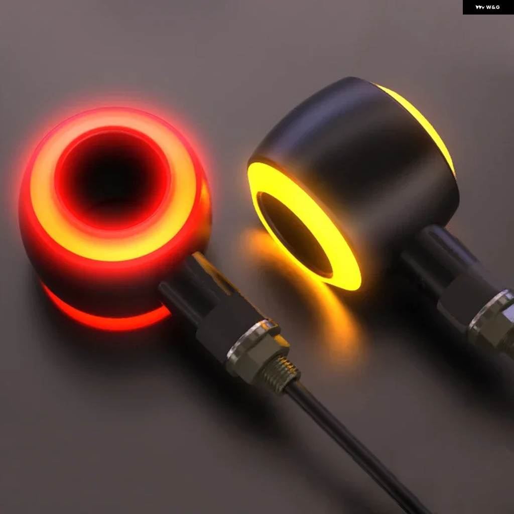 ブランド登録なし - 並行輸入品 自動自転車 ウィンカー LED 照明ランプ 点火装置 ウィンカー 12V 呼びもの JINJI FLASH 300 レトロ ご機嫌ネス