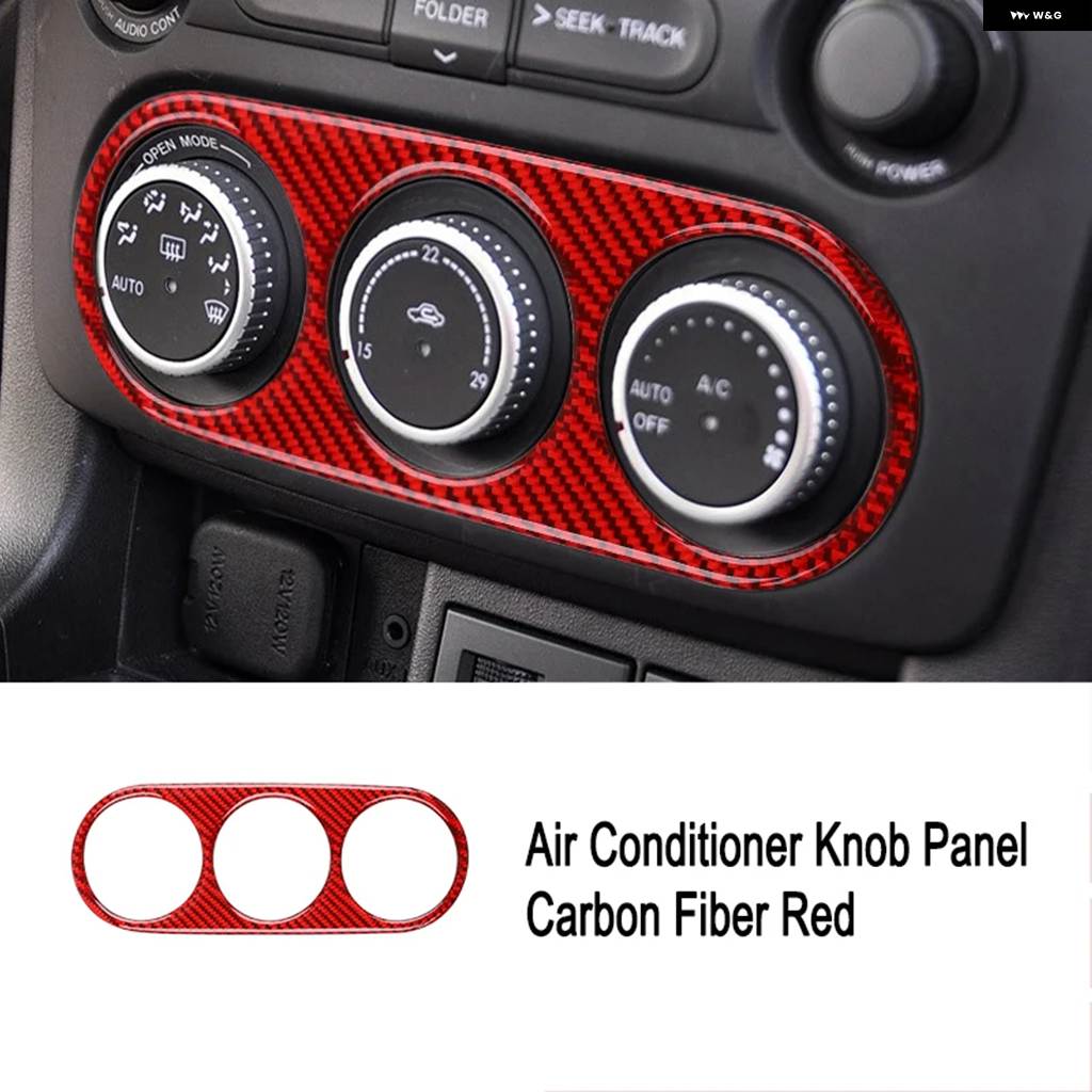 ブランド登録なし - 並行輸入品 マツダ MX-5 ミアータ NC 2009-2015 車内炭素 空調設備 CD コンソール ダイアログボックス 取りまかなう 刈り込み
