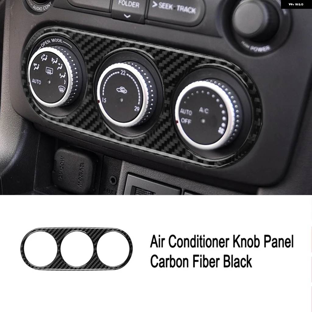 ブランド登録なし - 並行輸入品 マツダ MX-5 ミアータ NC 2009-2015 車内炭素 空調設備 CD コンソール ダイアログボックス 取りまかなう 刈り込み