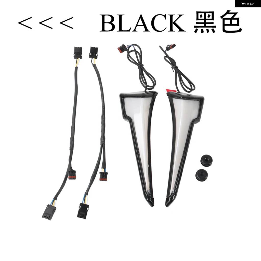 並行輸入品 23-UP STREET GDE オートバイ フロント ヘッドライト パネル 装飾 LEDライト_1