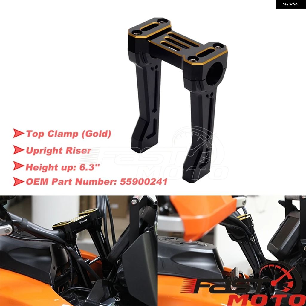 ブランド登録なし - 並行輸入品 自動二輪車 手持ち部分赤ちょうちん ライザークランプ アダプタ トップクランプ ハーレー パンアメリカ1250特別RA1250 RA1250S 2021-