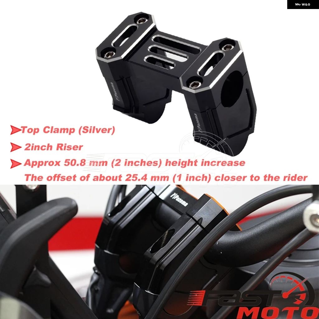 ブランド登録なし - 並行輸入品 自動二輪車 手持ち部分赤ちょうちん ライザークランプ アダプタ トップクランプ ハーレー パンアメリカ1250特別RA1250 RA1250S 2021-