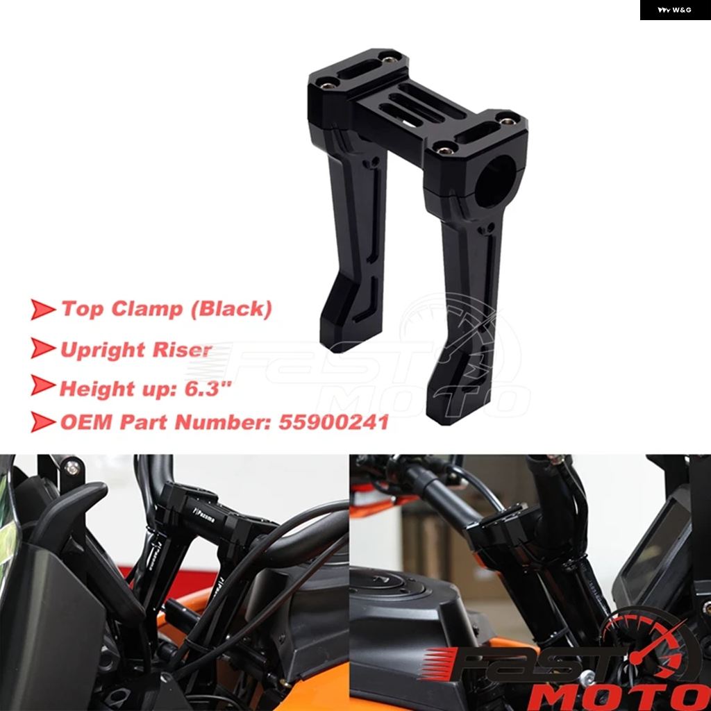 ブランド登録なし - 並行輸入品 自動二輪車 手持ち部分赤ちょうちん ライザークランプ アダプタ トップクランプ ハーレー パンアメリカ1250特別RA1250 RA1250S 2021-