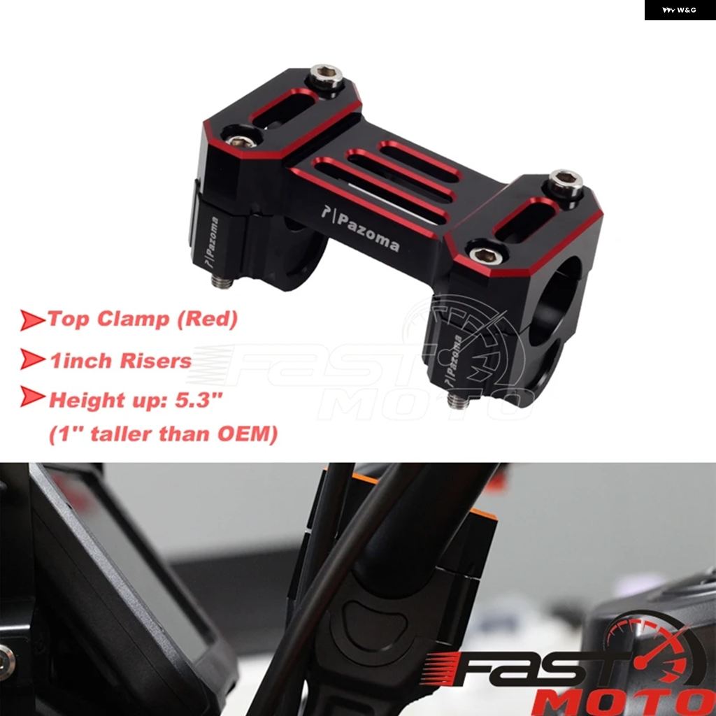 ブランド登録なし - 並行輸入品 自動二輪車 手持ち部分赤ちょうちん ライザークランプ アダプタ トップクランプ ハーレー パンアメリカ1250特別RA1250 RA1250S 2021-