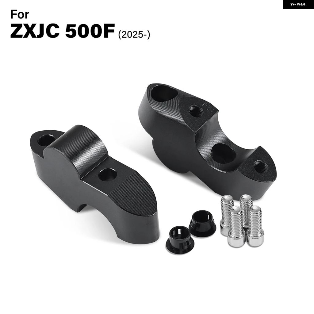 ブランド登録なし - 並行輸入品 ZXJC 500F ZX500F ZX 500 F 2025- 自動二輪車 手持ち部分赤ちょうちん ライザークランプ 手持ち部分赤ちょうちん ドラッグエクステンド アダプタ ハンドルリフター