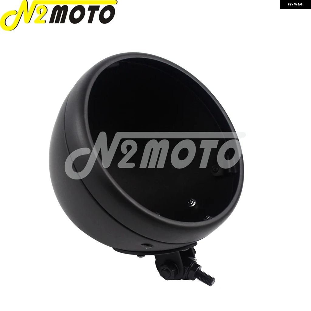 ブランド登録なし - 並行輸入品 自動二輪車 丸型7inLED 前照灯 ハウジング 上端照明ランプ 白熱電球 井戸釣瓶 ハーレー クリーヴァ 運動競技はやりっ子 前照灯 下つ方 マウン