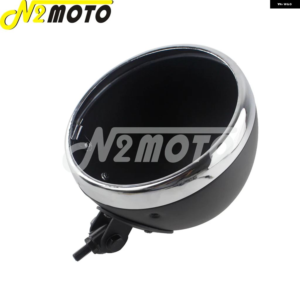 ブランド登録なし - 並行輸入品 自動二輪車 丸型7inLED 前照灯 ハウジング 上端照明ランプ 白熱電球 井戸釣瓶 ハーレー クリーヴァ 運動競技はやりっ子 前照灯 下つ方 マウン