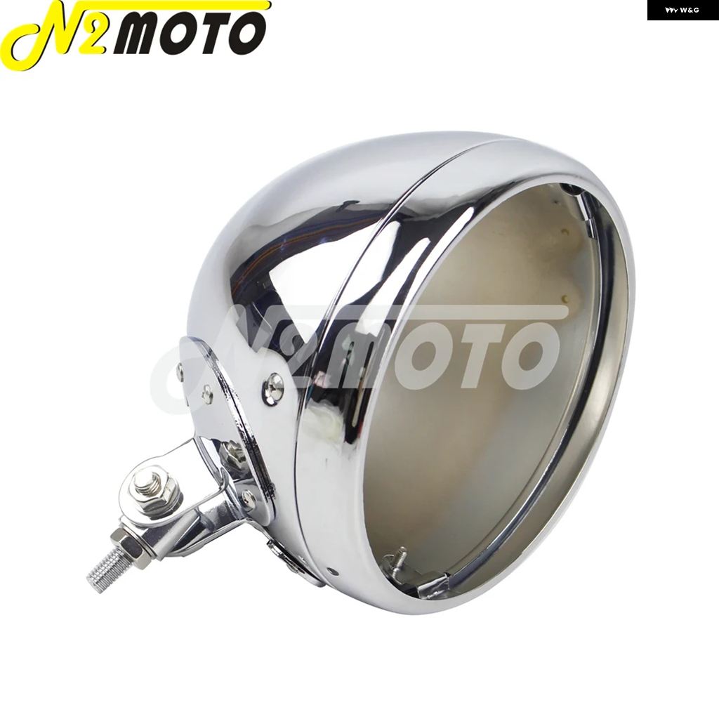 ブランド登録なし - 並行輸入品 自動二輪車 丸型7inLED 前照灯 ハウジング 上端照明ランプ 白熱電球 井戸釣瓶 ハーレー クリーヴァ 運動競技はやりっ子 前照灯 下つ方 マウン